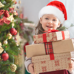 Iioscre Kids Santa Hat designed for warmth during winter outings.