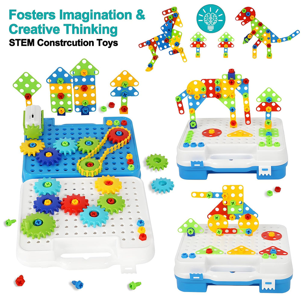 IIROMECI building blocks spark creativity and pattern design during play.