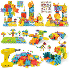 IIROMECI gear set with colorful pieces for hands-on building and imaginative play