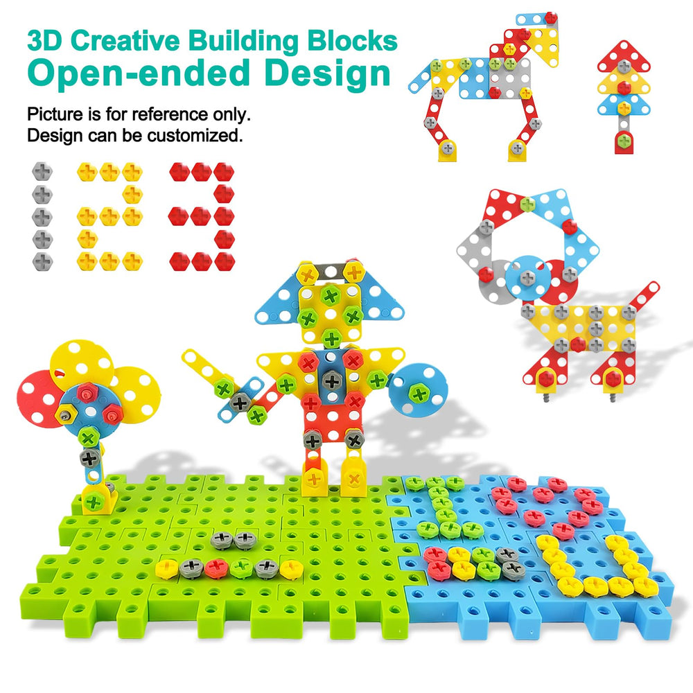 IIROMECI child holds model with easy-to-follow instructions