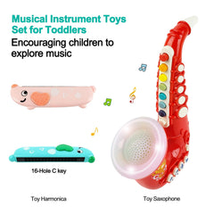 IIROMECI toy harmonica key C supports beginner learning