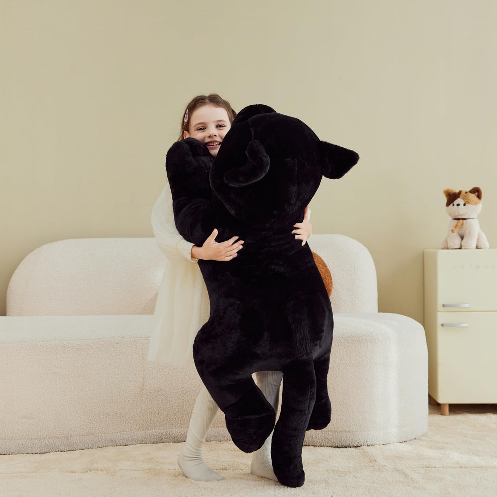 IKASA Black Cat Plush room decor adds a playful, comforting touch to bedrooms.