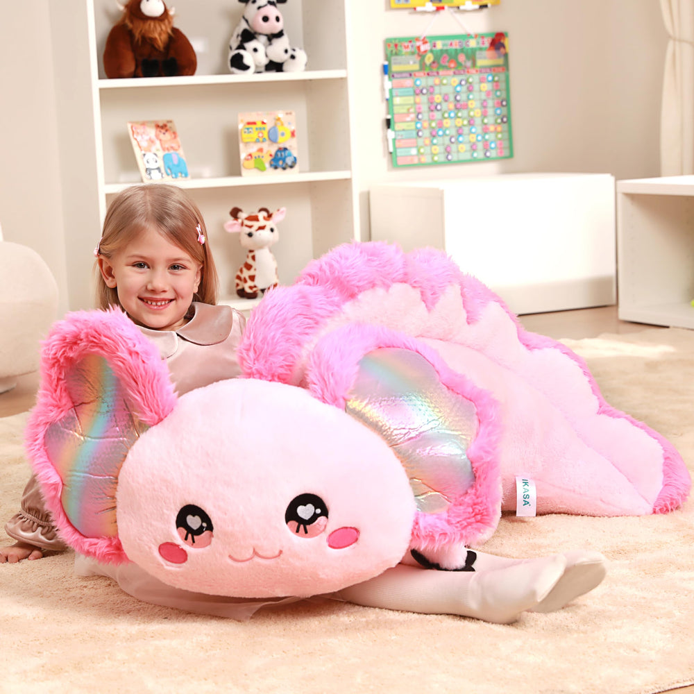 IKASA axolotl plush with responsive after-sales support and reliable service.
