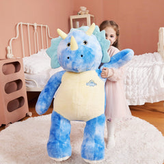 IKASA giant dino plush as a room centerpiece for kids.