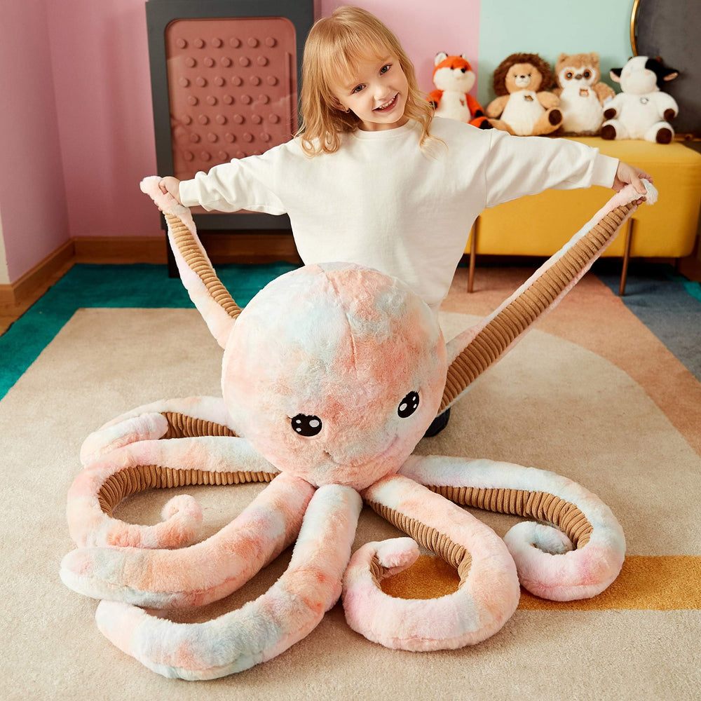 IKASA giant octopus premium quality with EN71 and ASTM tested safety.