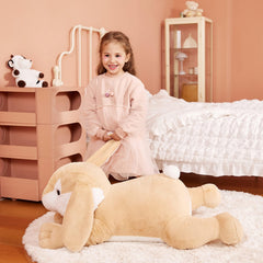 IKASA Giant Rabbit 30-inch plush highlights ultra-soft fur