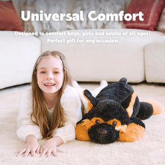 IKASA giant soft puppy plush 26 inches for bedtime companionship