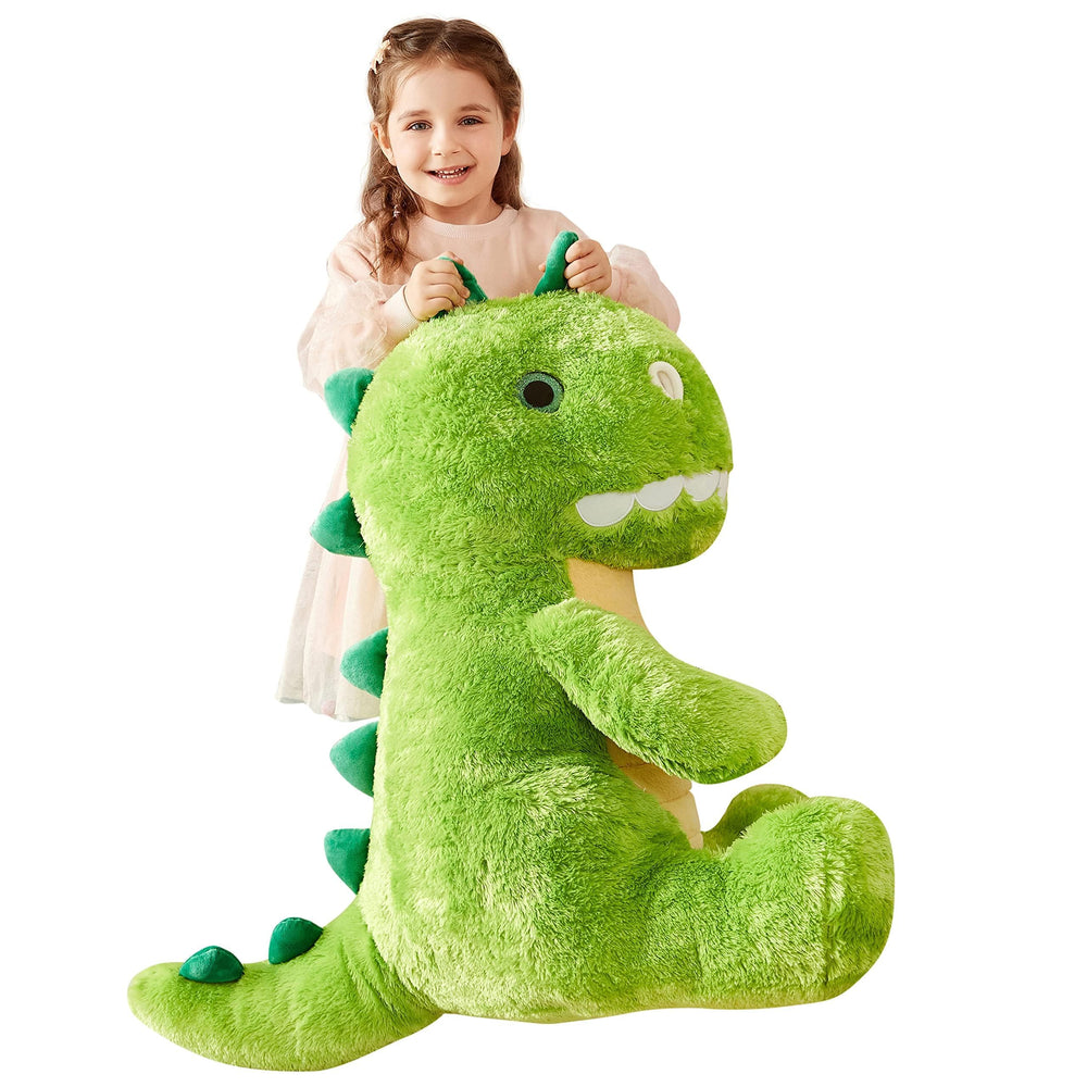 IKASA giant T-Rex plush 23-inch for cozy hugs and imaginative play.