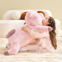 Gift-ready IKASA pig plush ideal for birthdays and holidays.