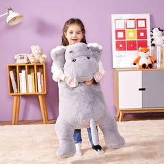 IKASA hippo surface-washable care tips for easy cleaning