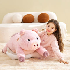 IKASA pig toy with premium quality and safety testing highlights.