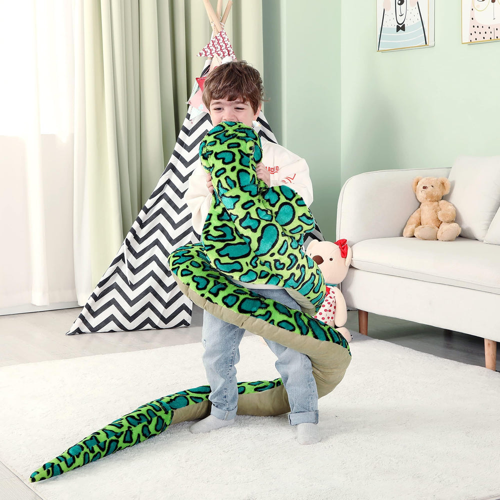 IKASA premium safety tested giant snake for durable cuddling