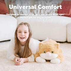 IKASA soft cotton material plush with embroidery keeps cuddling gentle.