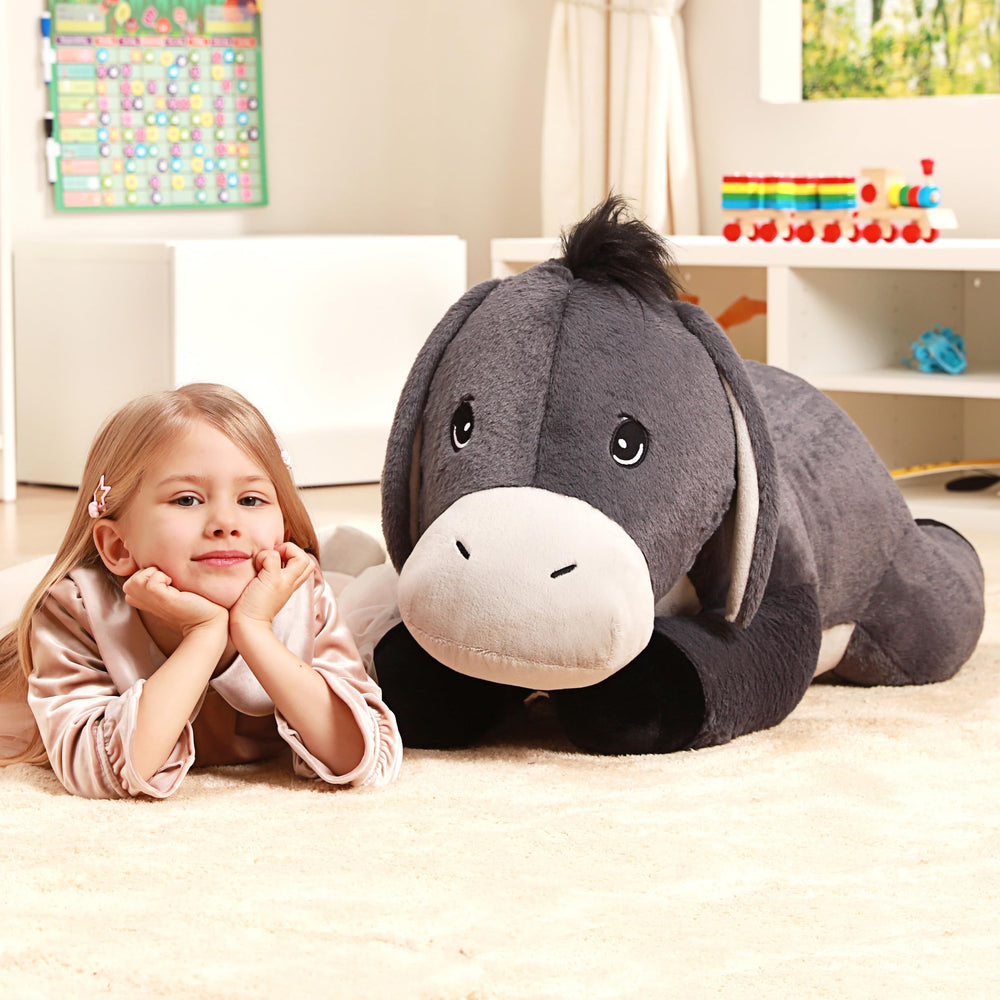 IKASA soft plush fabric donkey plush for cozy hugs