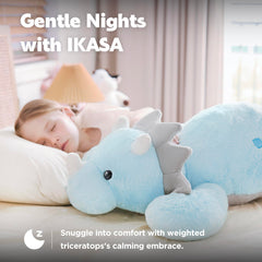 IKASA Triceratops ideal reading or study buddy.
