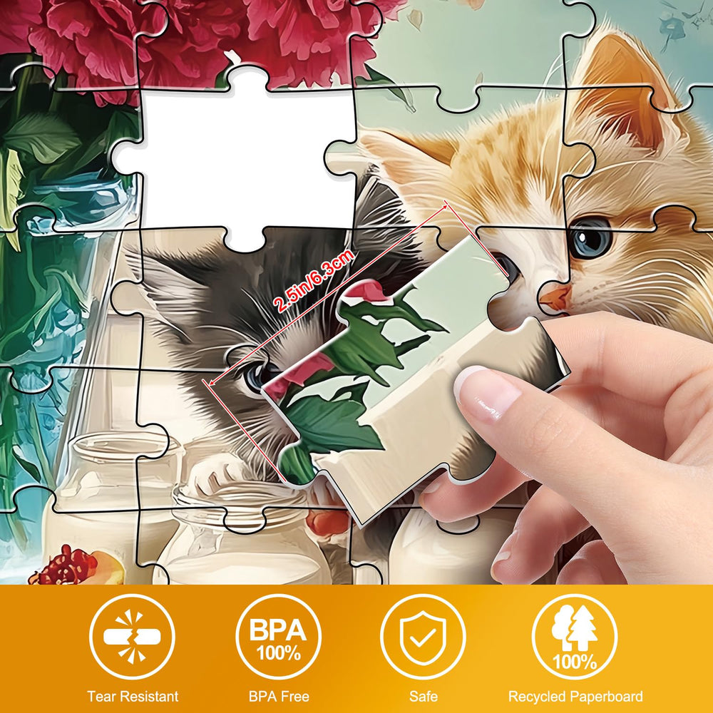 IKbodKI six puzzles with posters ready for organized, engaging use