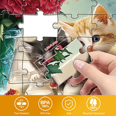 IKbodKI six puzzles with posters ready for organized, engaging use