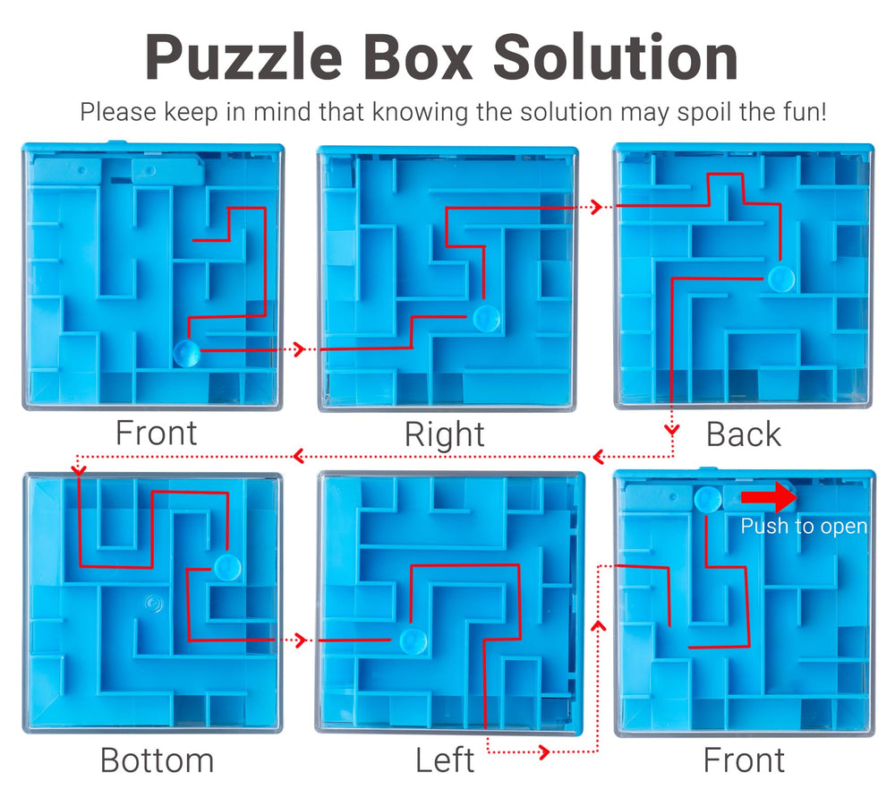 iKeelo Money Maze Box gift-pack idea shown for Christmas and birthdays.