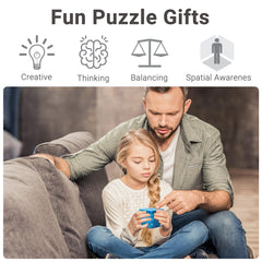 iKeelo Money Maze Box inside compartments highlight compact storage for small gifts.
