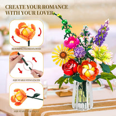 IKIDSUN Never Wither Flower Set Gift offers a timeless, thoughtful present for loved ones.