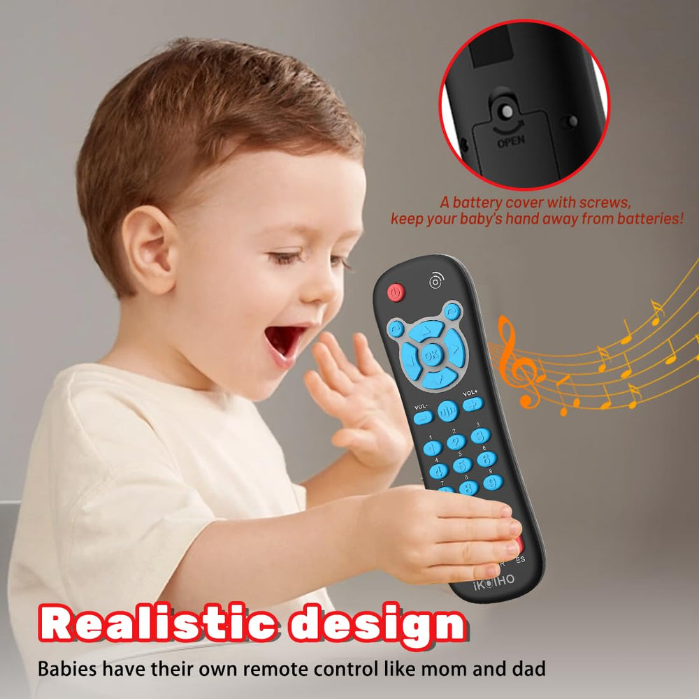 iKOIHO baby remote toy lights and music during playtime