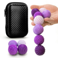 ikrto lavender magnetic stress ball close-up for focus and desk calm