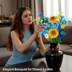 iLacven Starry Blooms artistic display on a desk or shelf