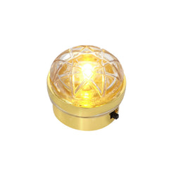 iland celestial gold dollhouse ceiling light highlights fine details with warm LED