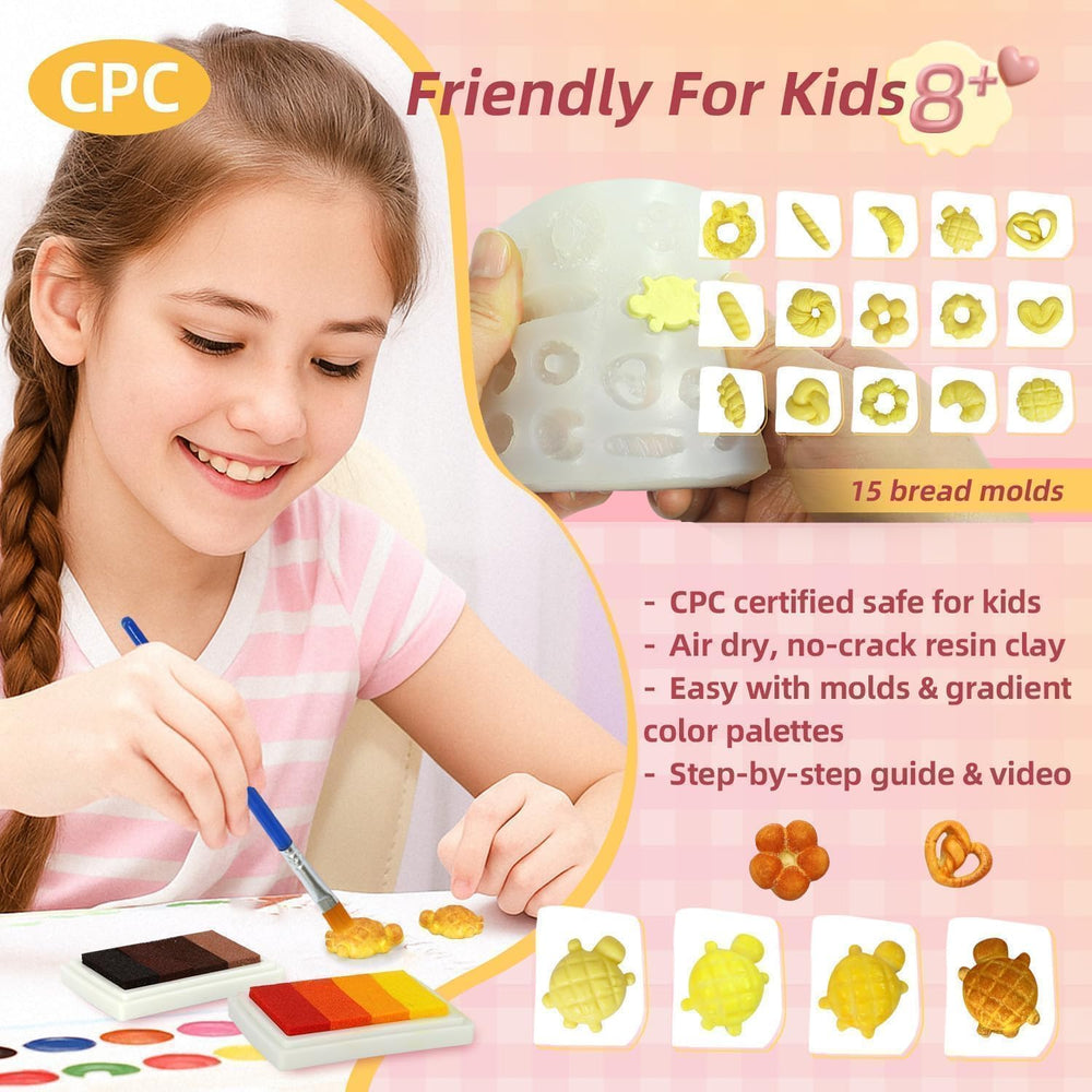 iland crafts kit bread molds show versatile sugary shapes for budding bakers