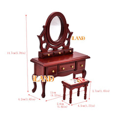 Iland assembled bedroom scene demonstrates cohesive 1/12 scale interior design