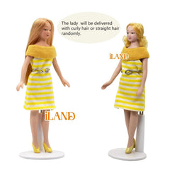 iland Dollhouse People adjustable bodies enable natural poses.