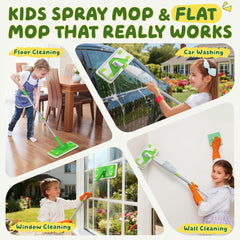 ILAVCLEAN Montessori cleaning toy fosters independent learning through role-play.
