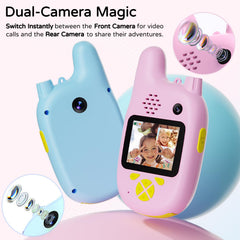 ilihome chat interface walkie enables messages and photos for creative play.