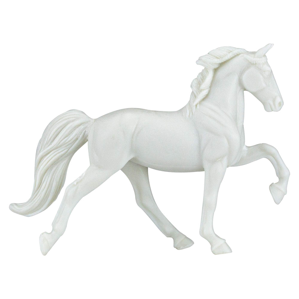 breyer-stablemates-tennessee-walking-horse model inviting color customization and display