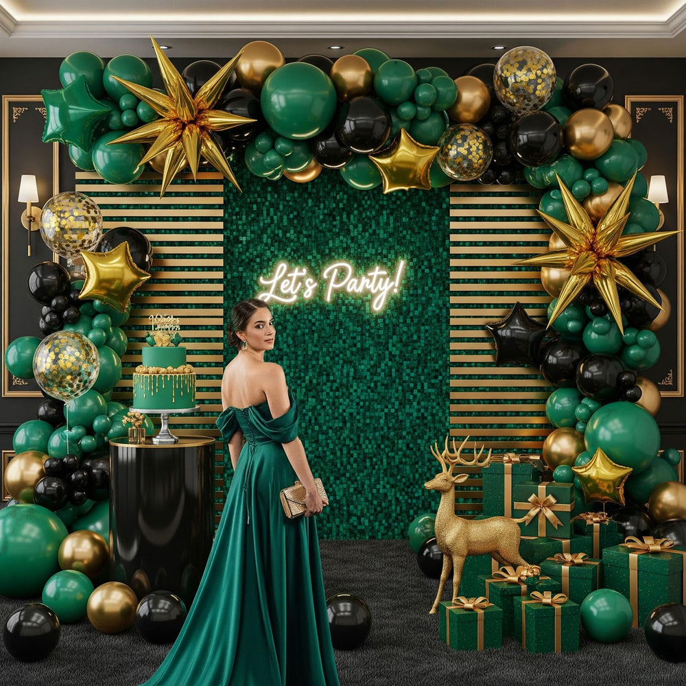 Kozee plastic decorator strip assists in shaping the balloon garland