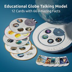 Science Can Openable Globe's quiz mode provides interactive geography challenges.