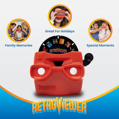 IMAGE3D RetroViewer red side view highlighting a classic toy for family memories