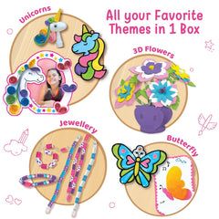Imagimake Fabulous Craft Kit clay-modeling offers tactile fun and sculpting exploration.