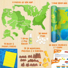 Imagimake Mapology 3D mountains for tactile topography learning