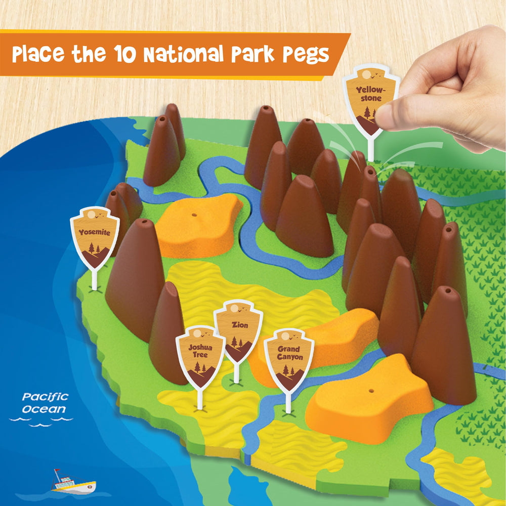 Imagimake Mapology desert pieces to visualize arid regions