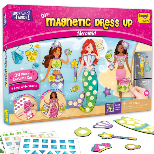Imagimake mermaid dress-up studio for imaginative styling and creative play.
