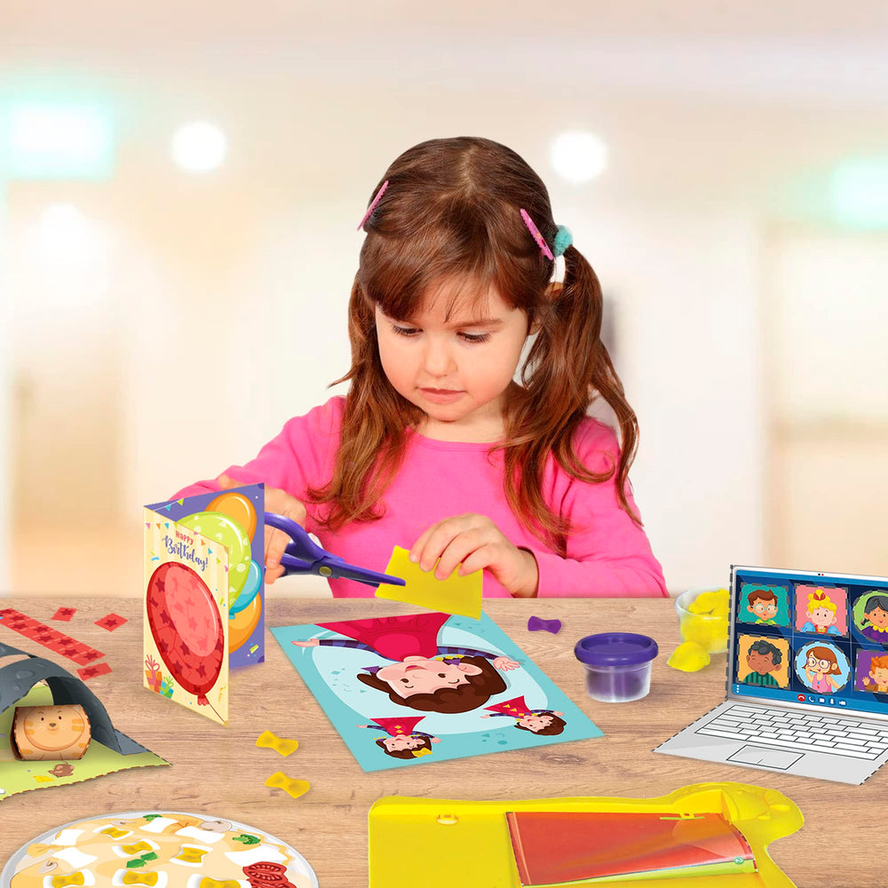 Imagimake themed activities like Dinoland and Circus Dancer spark imaginative play.