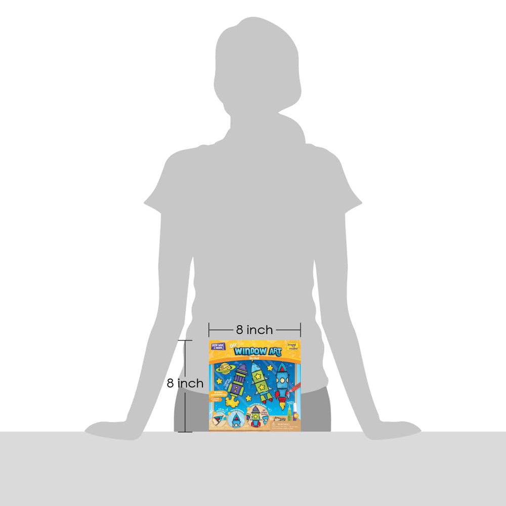 Imagimake suction cups enable simple window display