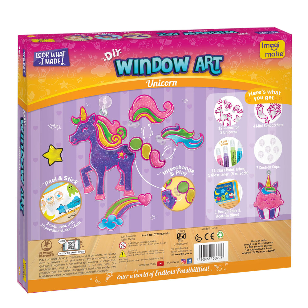 Imagimake vibrant colors mix to create eye-catching unicorn designs.