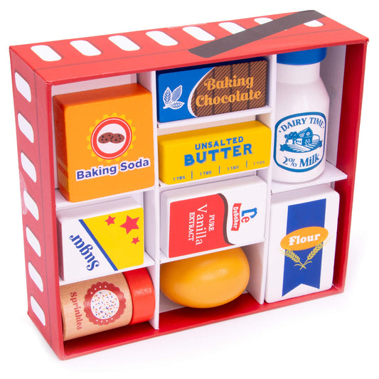 Imagination Generation Baker's Mart baking soda set for pretend baking play