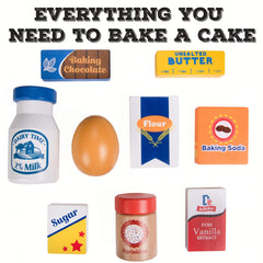 Imagination Generation Baker's Mart flour bag for pretend baking sessions