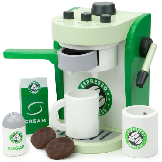 Imagination Generation Espresso Express coffee maker for imaginative play and kitchen fun