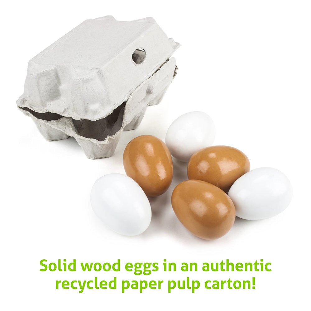 Imagination Generation eggs sized 2.25 inches for realistic pretend cooking
