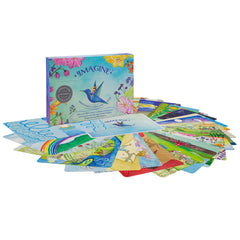 Imagine Guided imagery meditations for kids encourage mindful breathing and concentration