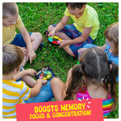 Imagineers Memory Blast with adjustable volume for versatile play in different settings.